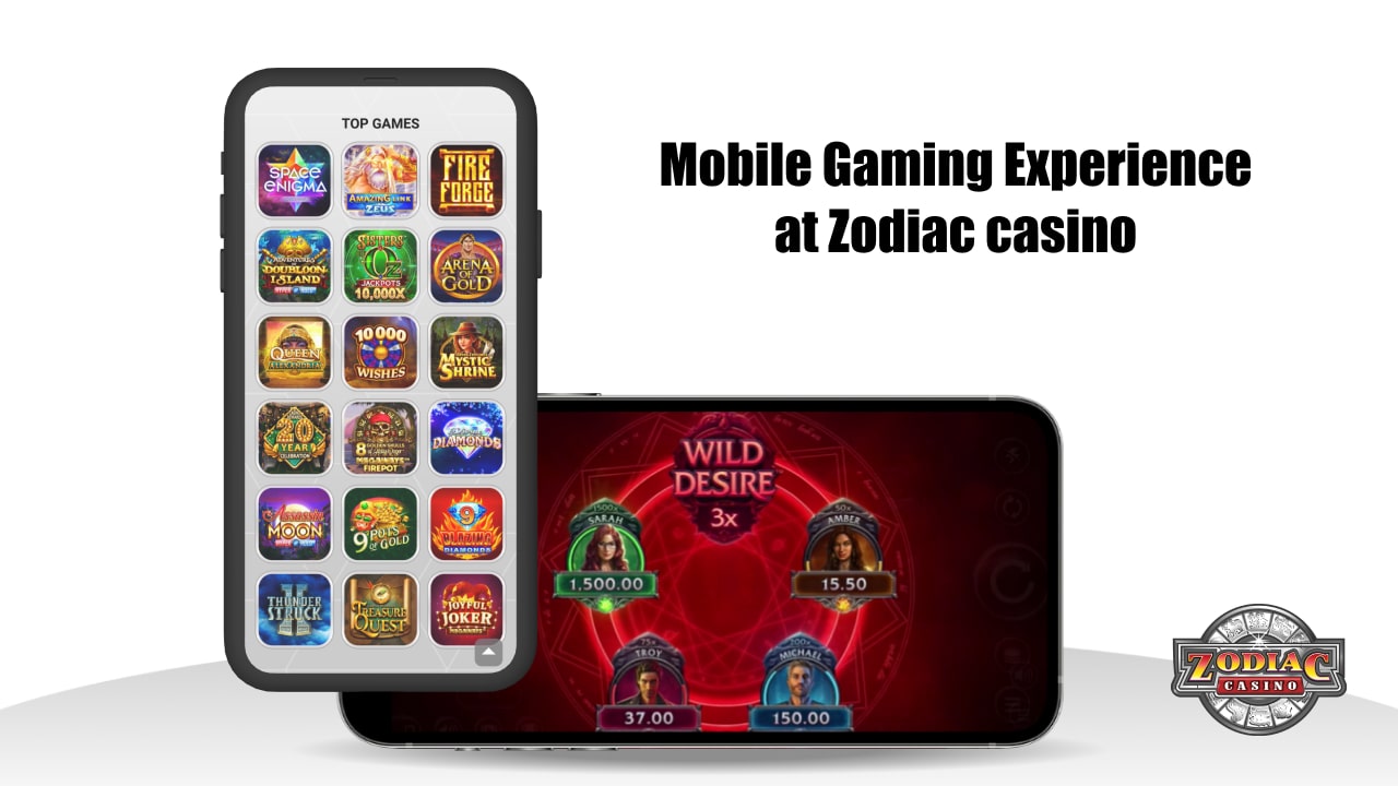 Zodiac Casino mobile